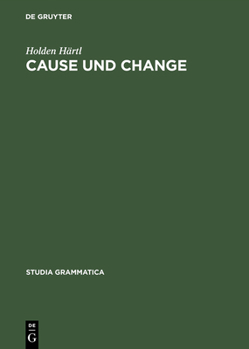 Hardcover Cause und Change [German] Book