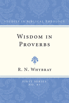 Paperback Wisdom in Proverbs Book