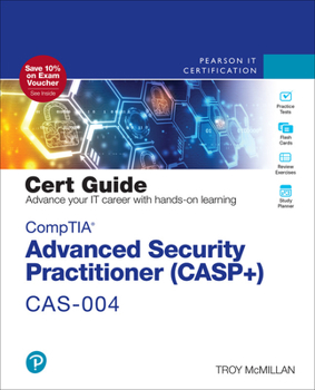Paperback Comptia Advanced Security Practitioner (Casp+) Cas-004 Cert Guide Book
