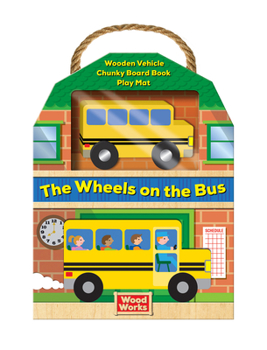 Board book Woodworks Nursery Rhymes: Wheels on the Bus Book