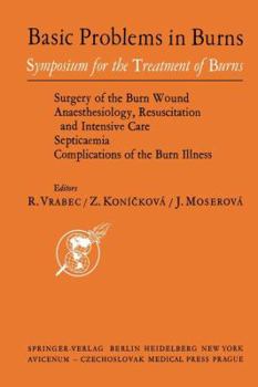 Paperback Basic Problems in Burns: Proceedings of the Symposium for Treatment of Burns Held in Prague, Sept. 13--15, 1973 Book