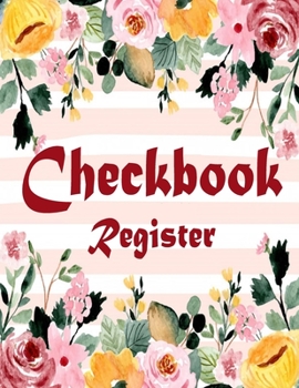 Paperback Checkbook Register: Large Print, Simple Checkbook Register: Check Register for Personal Checkbook or Business Bank Account- Check Book Reg Book