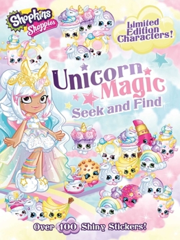 Paperback Shoppies Unicorn Magic Seek & Find Book