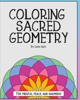 Paperback Coloring Sacred Geometry Book