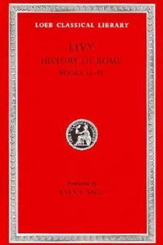 Hardcover History of Rome, Volume X: Books 35-37 Book