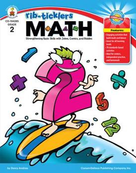 Paperback Math, Grade 2: Strengthening Basic Skills with Jokes, Comics, and Riddles Book
