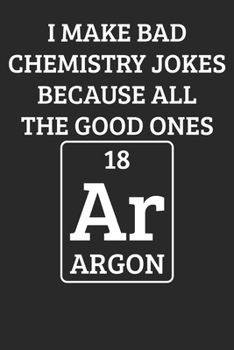 Paperback Notebook: Chemistry Teacher Student Dot Grid 6x9 120 Pages Book