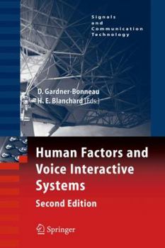 Hardcover Human Factors and Voice Interactive Systems Book