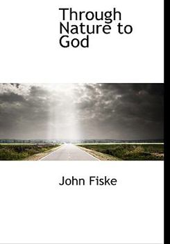 Hardcover Through Nature to God Book