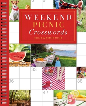 Spiral-bound Weekend Picnic Crosswords Book