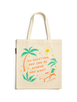 Misc. Emily Henry: On Vacation You Can Be Anyone Tote Bag: People We Meet on Vacation Book