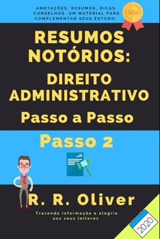 Paperback Resumos Not?rios: Direito Administrativo Passo a Passo - Passo 2 - 2020 [Portuguese] Book