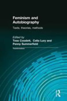 Paperback Feminism & Autobiography: Texts, Theories, Methods Book