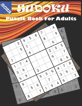 Paperback 2023 Sudoku Puzzle Book for Adults: Sudoku puzzle book for adults With Full Solutions Book