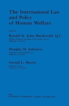 Hardcover The International Law & Policy Of Human Welfare Book