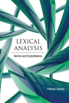 Hardcover Lexical Analysis: Norms and Exploitations Book