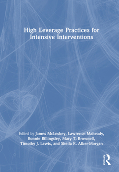 Hardcover High Leverage Practices for Intensive Interventions Book