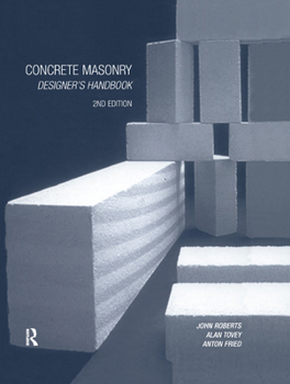 Paperback Concrete Masonry Designer's Handbook Book