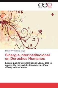 Paperback Sinergia interinstitucional en Derechos Humanos [Spanish] Book