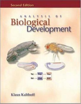 Hardcover Analysis of Biological Development Book