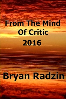 Paperback From The Mind Of Critic: 2016 Book