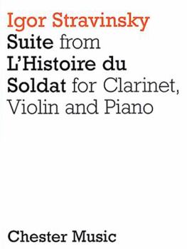 Paperback Suite from l'Histoire Du Soldat: Clarinet, Violin and Piano Book
