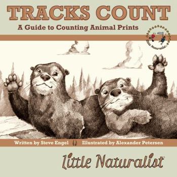 Hardcover Tracks Count: A Guide to Counting Animal Prints (The Little Naturalist Series) Book