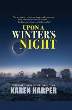 Hardcover Upon a Winter's Night [Large Print] Book