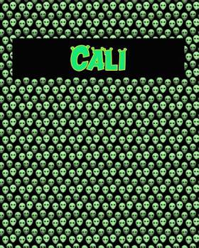 Paperback 120 Page Handwriting Practice Book with Green Alien Cover Cali: Primary Grades Handwriting Book