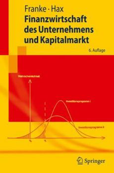 Paperback Finanzwirtschaft Des Unternehmens Und Kapitalmarkt [German] Book