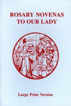 Paperback Rosary Novena's to Our Lady [Large Print] Book