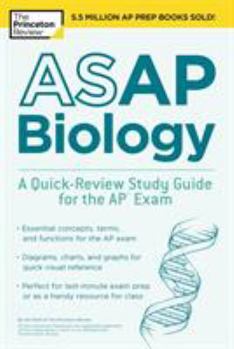 Paperback ASAP Biology: A Quick-Review Study Guide for the AP Exam Book