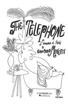 Paperback The Telephone: Vocal Score Book