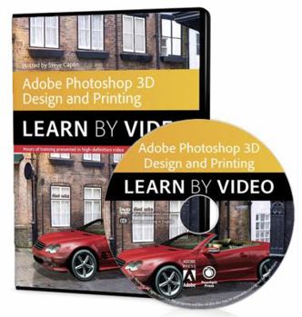 DVD Adobe Photoshop for 3D Design and Printing: Learn by Video Book
