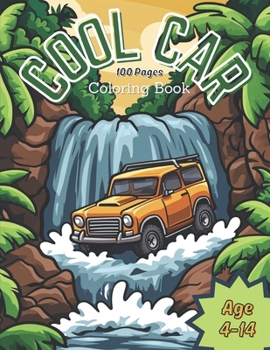 Paperback Cool Car Coloring Book