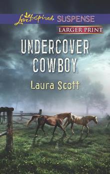 Mass Market Paperback Undercover Cowboy [Large Print] Book