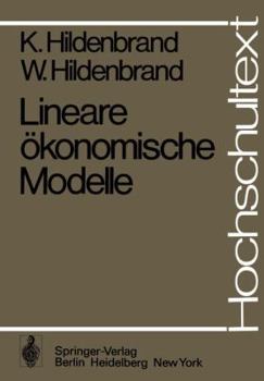 Paperback Lineare Ökonomische Modelle [German] Book