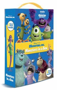 Board book Monsters in a Box (Disney/Pixar Monsters University) (4 Volume Set) Book