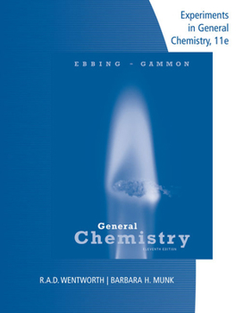 Paperback Lab Manual Experiments in General Chemistry Book