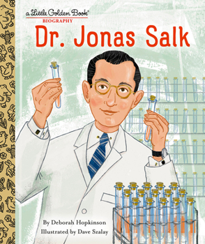 Hardcover Dr. Jonas Salk: A Little Golden Book Biography Book