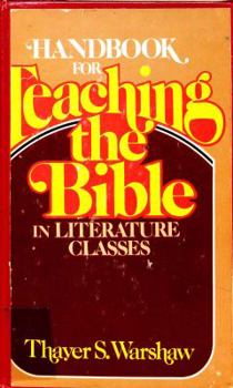 Hardcover Handbook for Teaching the Bible in Literature Classes Book