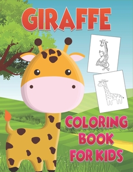 Paperback Giraffe Coloring Book For Kids: Adorable Giraffe, Charming Relief and Relaxation Book