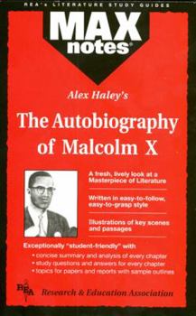 Paperback Autobiography of Malcolm X as Told to Alex Haley, the (Maxnotes Literature Guides) Book