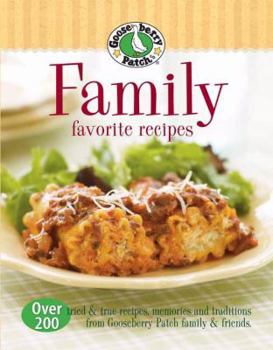 Hardcover Family Favorites Recipes Book