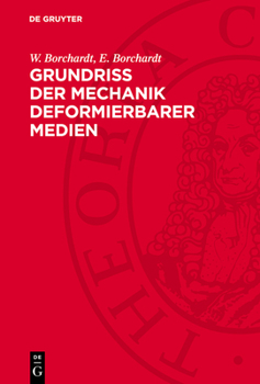 Hardcover Grundriß Der Mechanik Deformierbarer Medien [German] Book