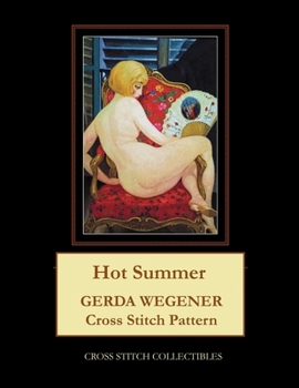 Paperback Hot Summer: Gerda Wegener Cross Stitch Pattern Book