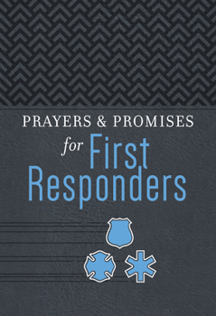 Imitation Leather Prayers & Promises for First Responders Book