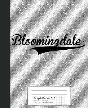 Paperback Graph Paper 5x5: BLOOMINGDALE Notebook Book