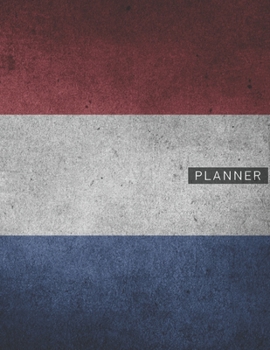 Paperback Planner: NetherlandsAnime & Chill 2 Year Monthly Planner with Note Pages (24 Months) - Jan 2020 - Dec 2021 - Month Planning - A Book