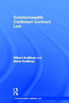 Hardcover Commonwealth Caribbean Contract Law Book